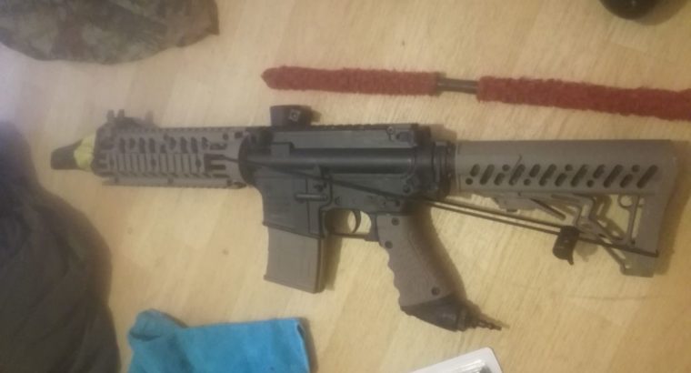 Tippmann TMC mit viel Zubehör und Paints EINSTEIGER