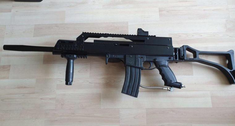 Tippmann A5 – G36 Bodykit cal. .68 – Komplettset. Zustand: