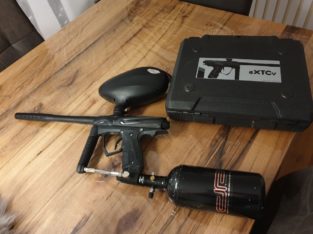 Paintball Markierer eXTCy + Hopper und Gasflasche + Koffer