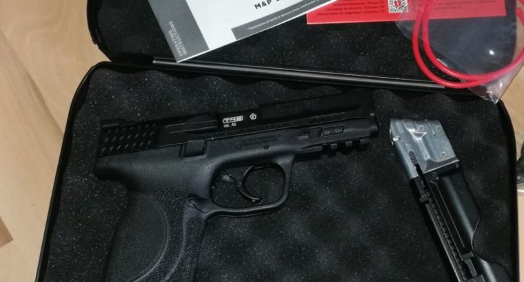 Smith & Wesson M&P9 2.0 T4E CO2-Pistole Kal. 43 +Vector Optics SCRD-10 Sphinx 1×22 Reddot