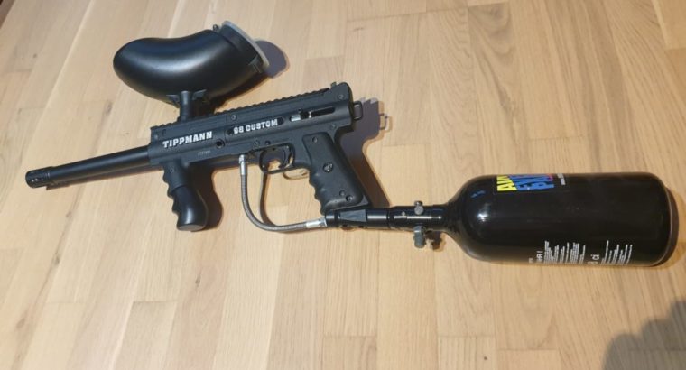 Tippmann 98 Custom + Maske + Co2 Flasche