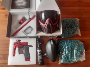 Komplette Paintballausrüstung *Neu* Originalverpackt Dangerous Power Markierer