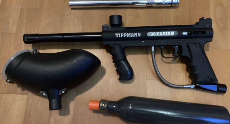 Tippmann 98 Costum with A.C.T Set