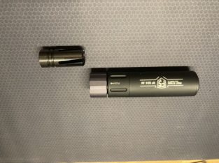 First Strike Barrel Tip 9P-QDS Mock Suppressor/Schalldämpfer