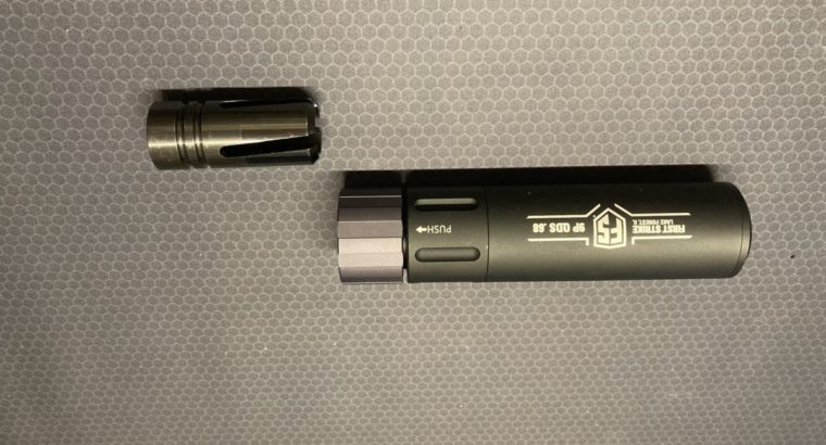 First Strike Barrel Tip 9P-QDS Mock Suppressor/Schalldämpfer