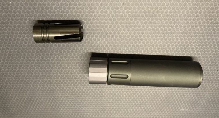 First Strike Barrel Tip 9P-QDS Mock Suppressor/Schalldämpfer