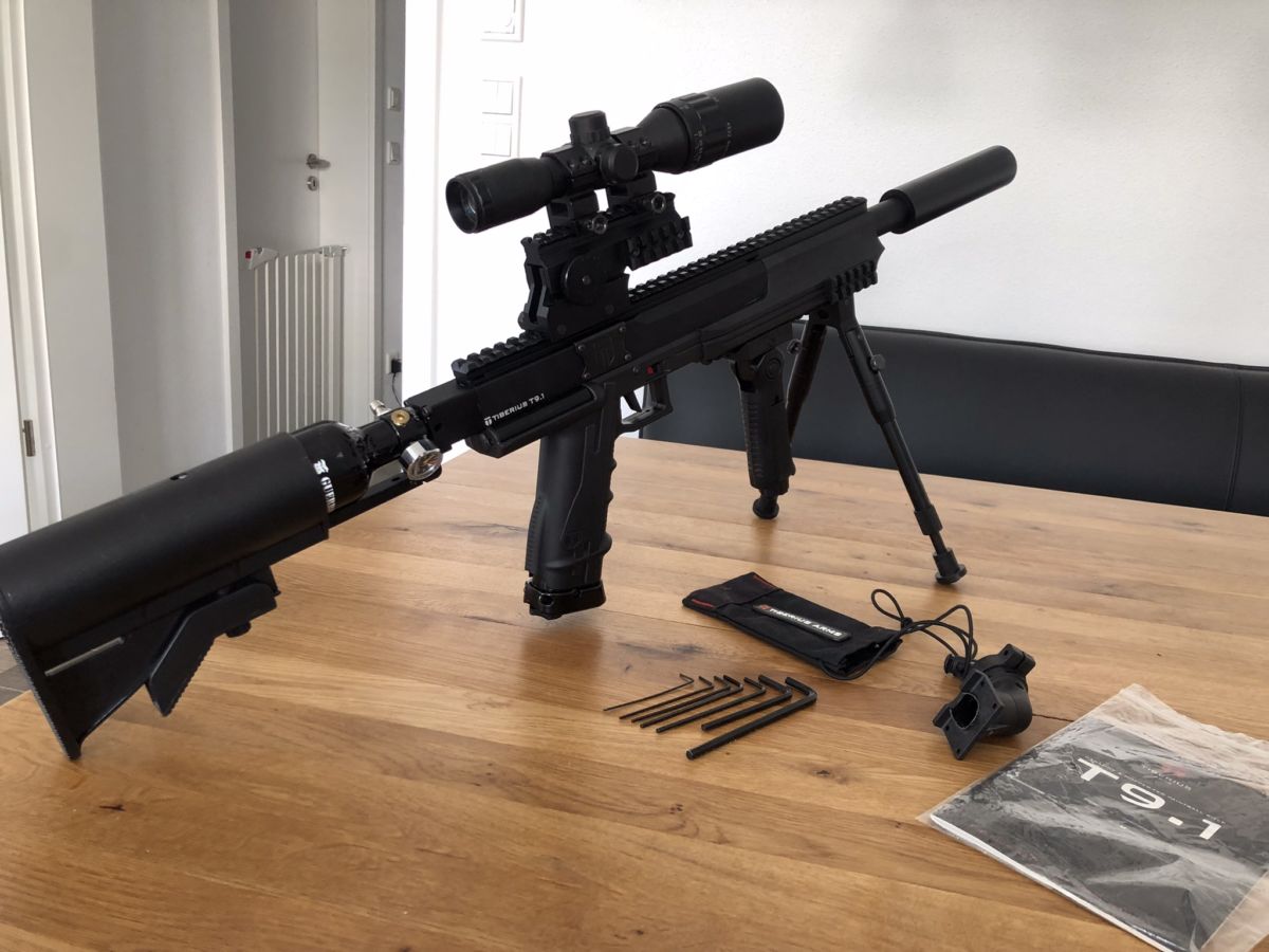 Tiberius T9.1 Sniper Rifle  Paintball Guns and Gear forums