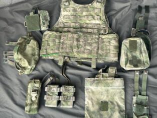 Warrior Assault RICAS Plate Carrier A-TACS FG plus Zubehör