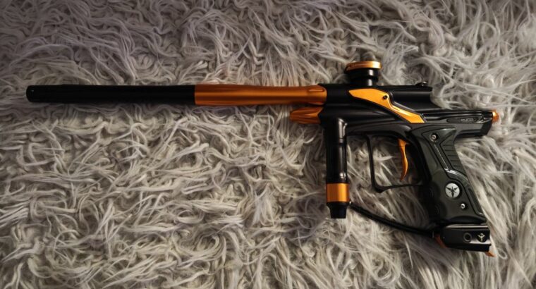 Fusion FX Paintball Markierer Schwarz/Orange