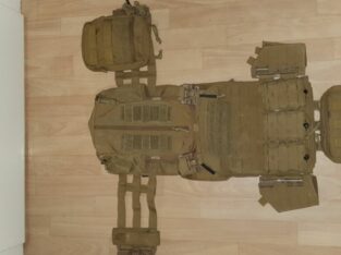 Tasmanian Tiger TT Plate Carrier QR LC (coyote) im Komplettset