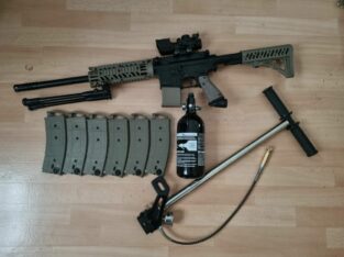 Tippmann M4 Carbine cal 0.68 in + viel Zubehör