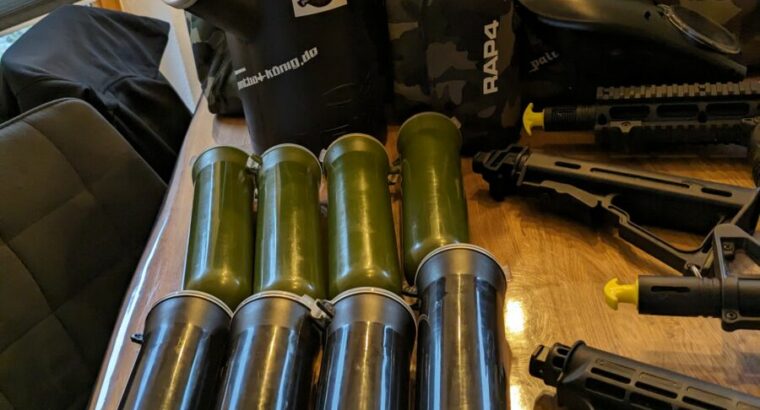 Paintball Markierer BravoOne & SierraOne mit Ausrüstung/Zubehör