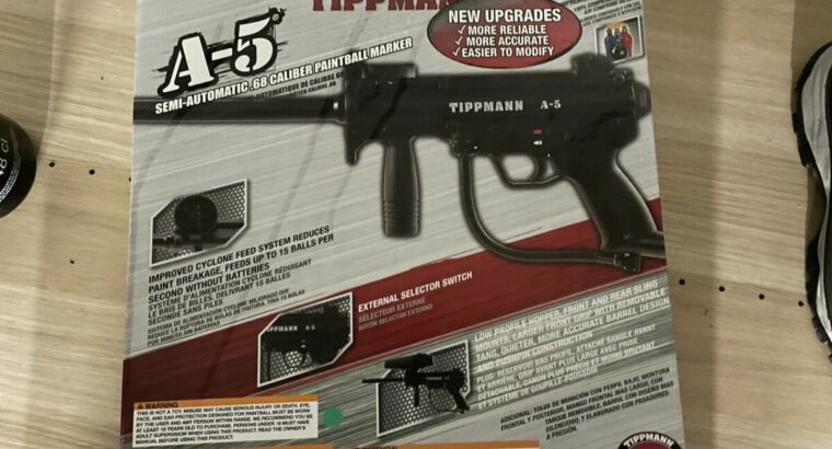 Tippmann A5 Original mit 2 Flaschen