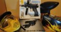 Paintball Makierer, mit Hopper und Maske