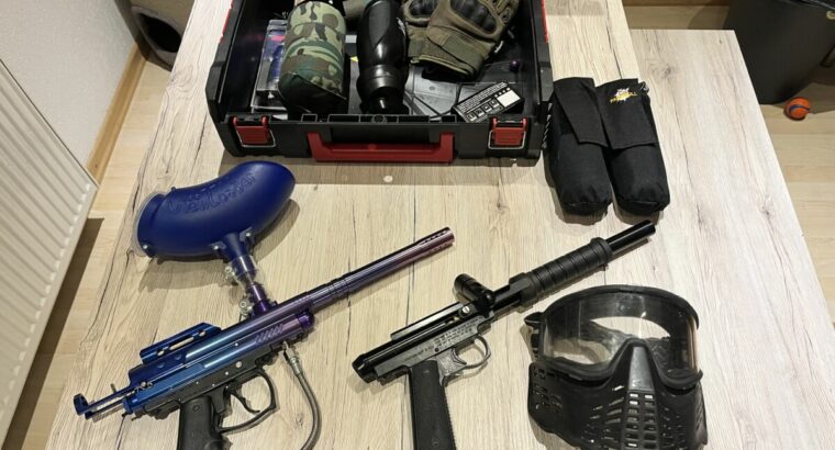 Paintball Marker Set komplett