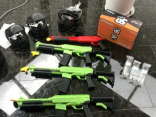 3x JT Splatmaster z18 & 2x JT Splatmaster z200