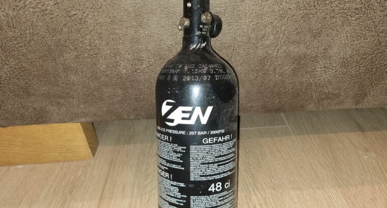 HP Flasche 207 Bar / 3000 PSI