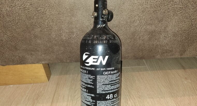 HP Flasche 207 Bar / 3000 PSI