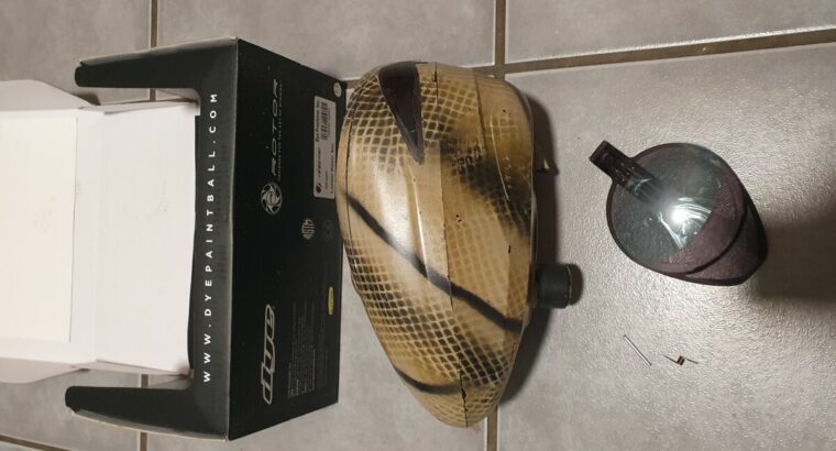 Dye Rotor R1 Schwarz/TAN