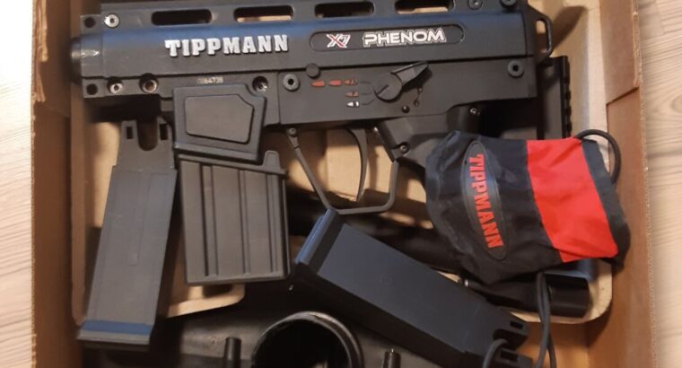 Neue Tippmann x7 Phenom mit x36 Bodykit und extra Upgrade Board