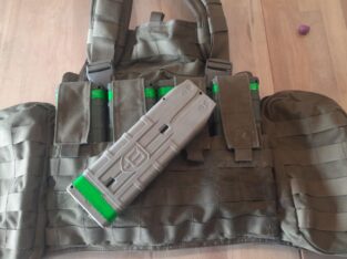 5 Dye Paintball Dam Magazine + Tasmanian Tiger TT Chest Rig MKII